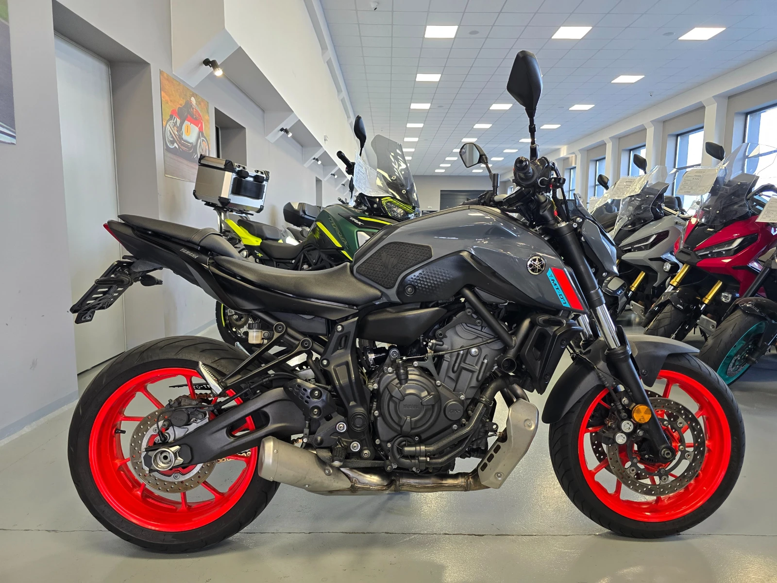 Yamaha Mt-07 700ie, ABS, 2021г., снимка 2 - Мотоциклети и мототехника - 55196878