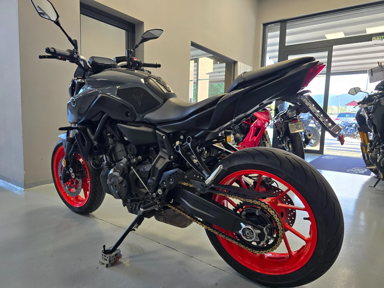 Yamaha Mt-07 700ie, ABS, 2021г., снимка 4 - Мотоциклети и мототехника - 55196878