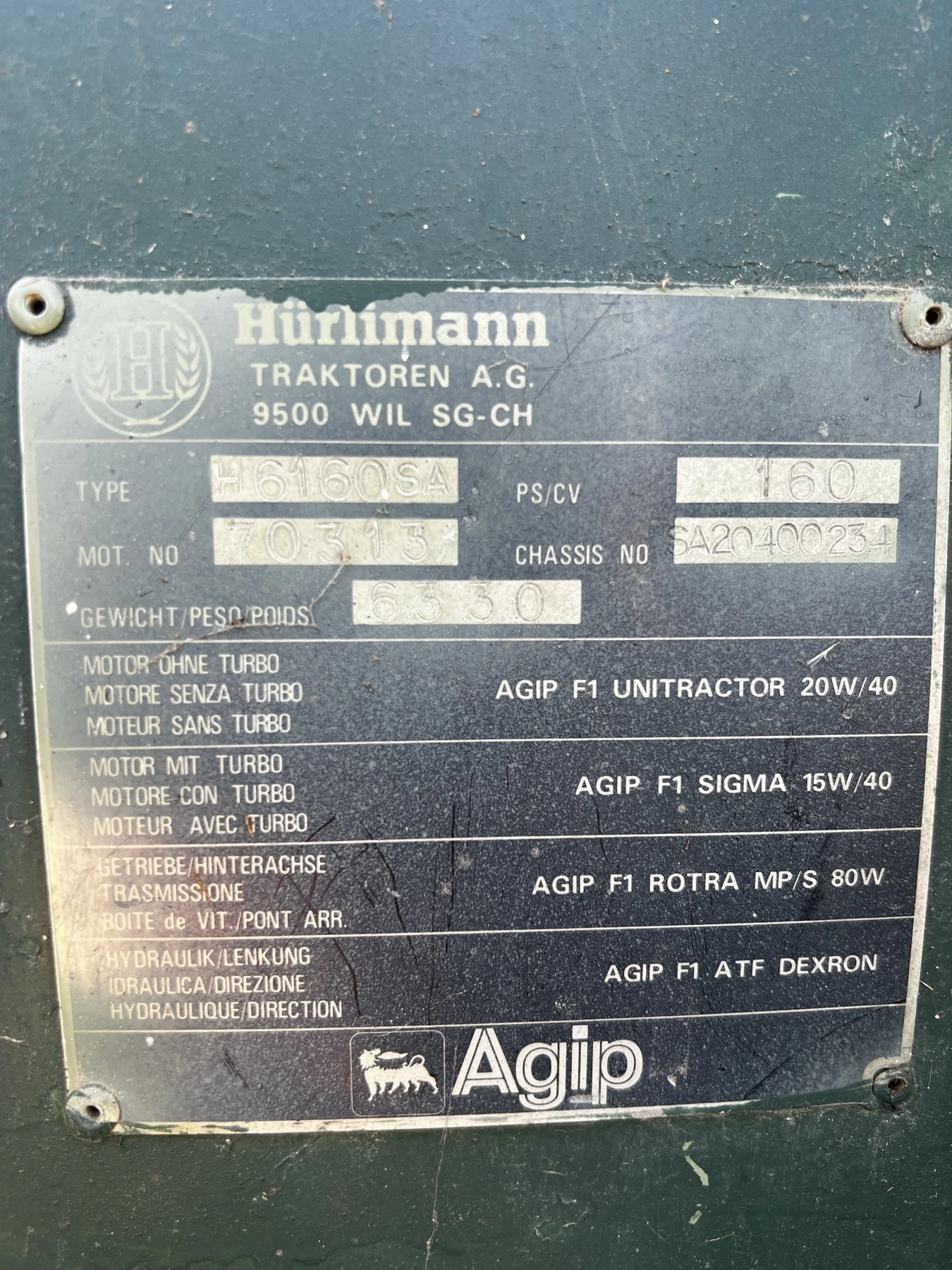 Трактор Hurlimann  - изображение 4