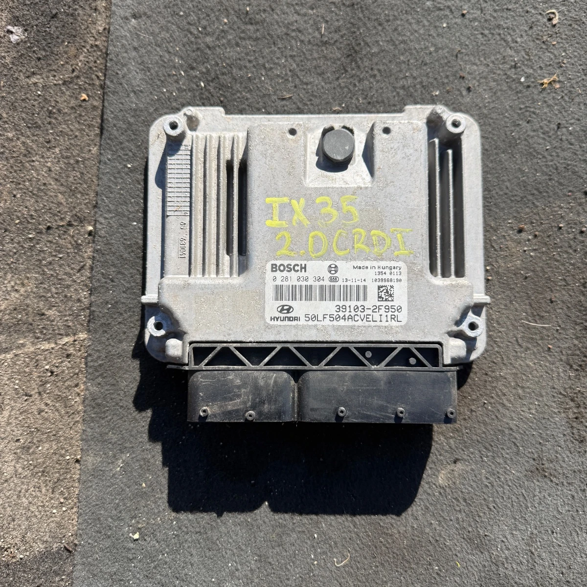 Компютър за управление на двигателя ECU за Hyundai IX35 20 CRDi 39103-2F950-312