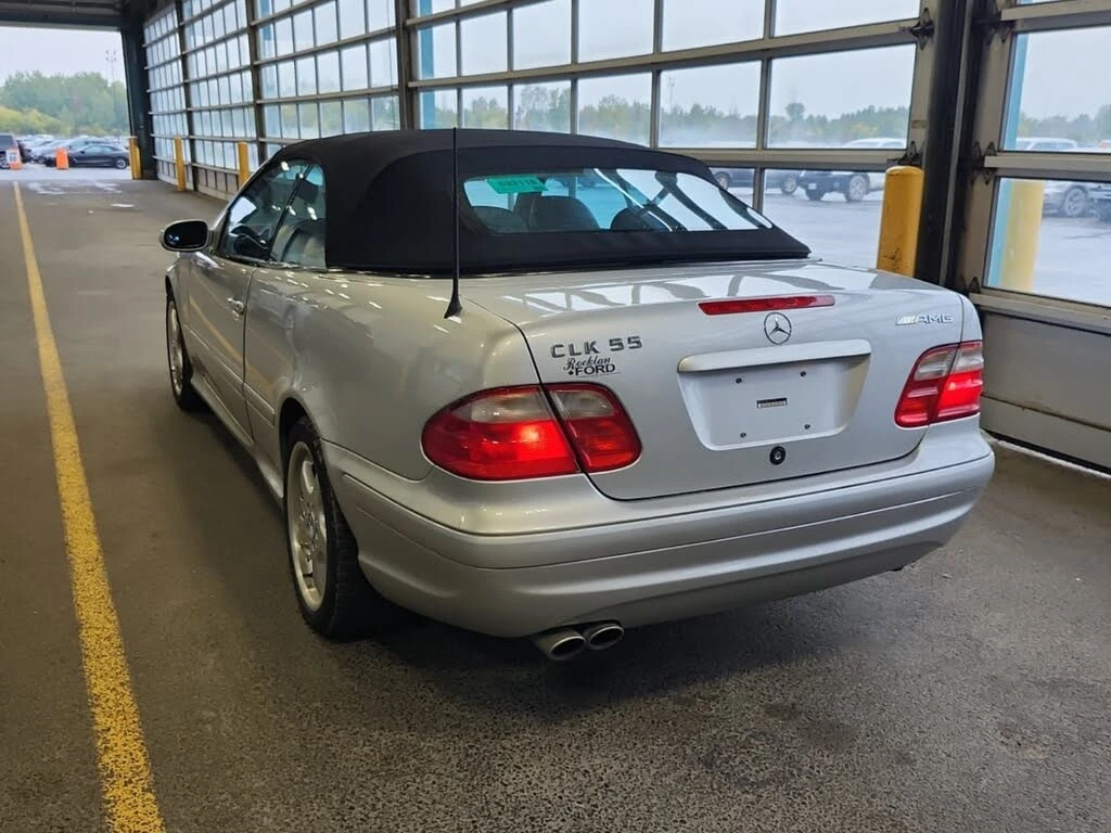 Mercedes-Benz CLK 55 AMG * АВТО КРЕДИТ* ЦЕНА ДО БГ * СЕРВИЗНА ИСТОРИЯ *  - изображение 3