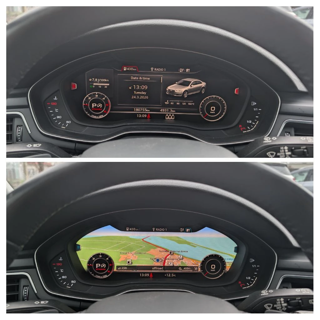 Audi A4 3.0TDI Quattro/S-line/Matrix/Virtual Cockpit, снимка 9 - Автомобили и джипове - 53961632