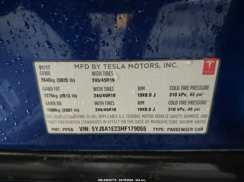 Tesla Model S 100D/60D/75D/90D/P100D, снимка 9 - Автомобили и джипове - 54383862