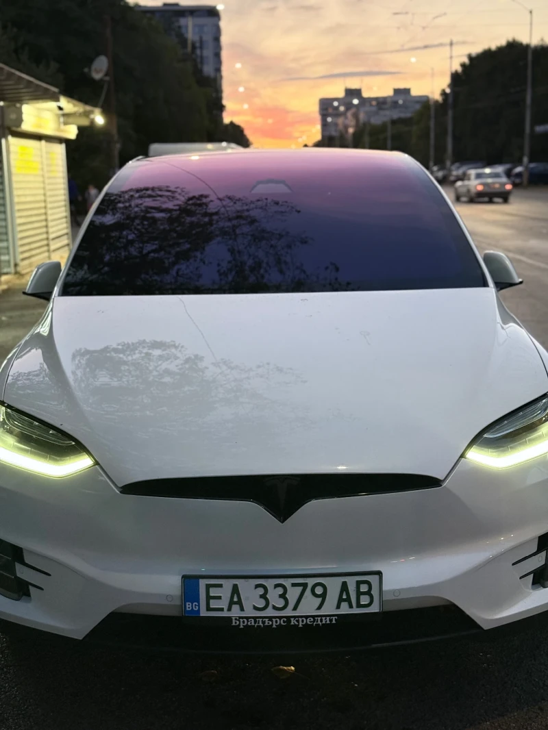 Tesla Model X 90D ? батерия 90 kWh, двойно задвижване, снимка 2 - Автомобили и джипове - 52639986