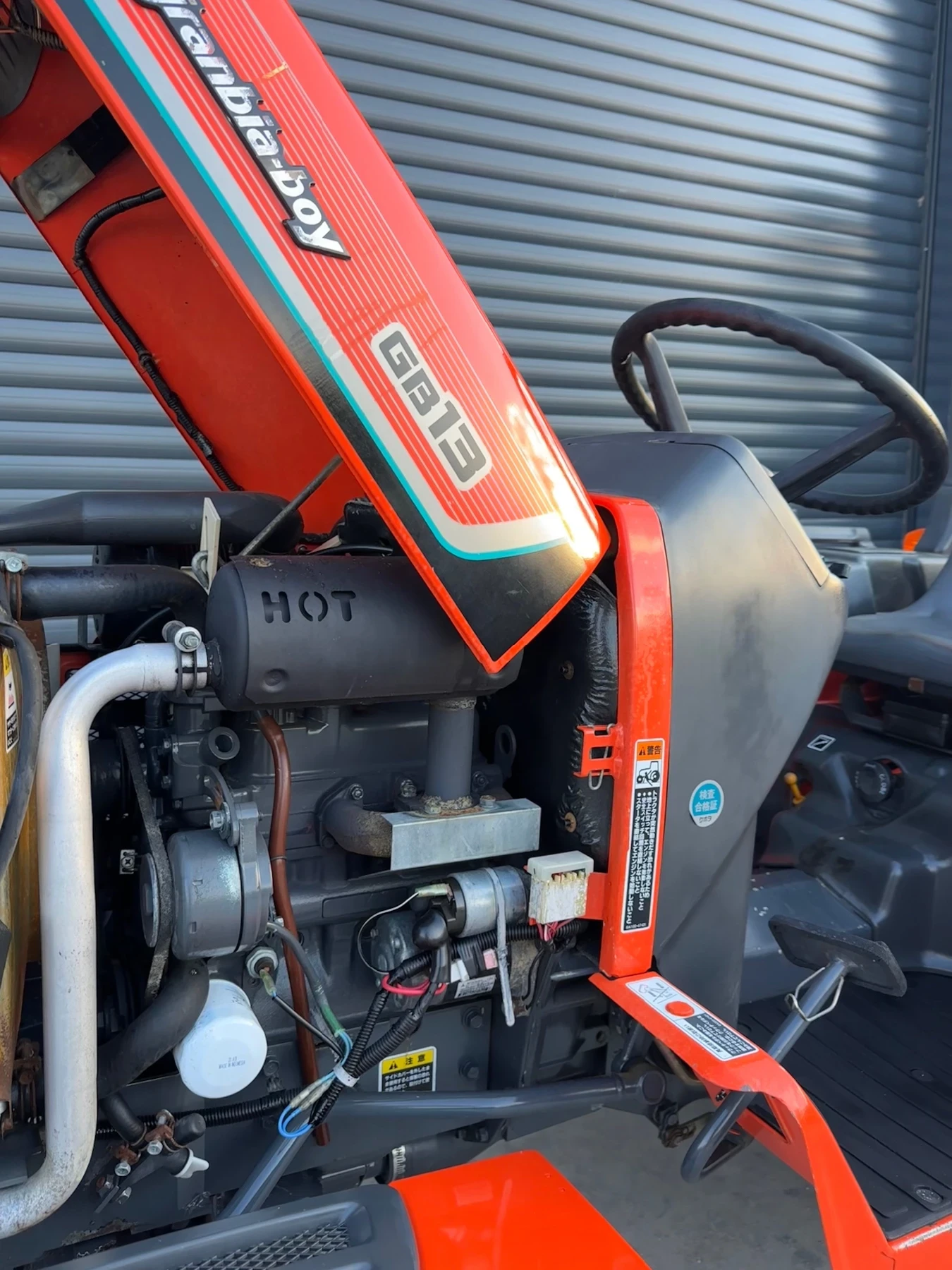Трактор Kubota GB13  - изображение 7