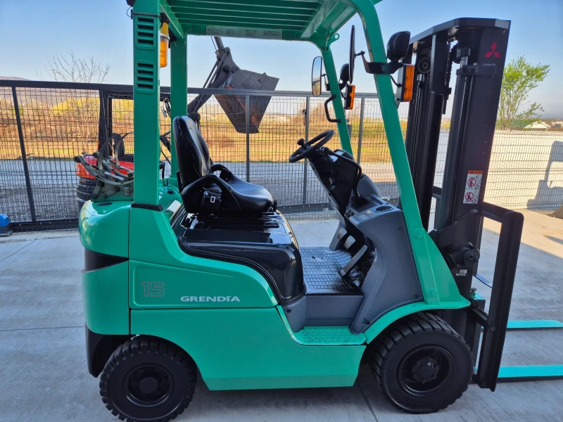 Мотокар Mitsubishi * АВТОМАТ * ГАЗ + БЕНЗИН * КАТО НОВ * !, снимка 6 - Индустриална техника - 49820790