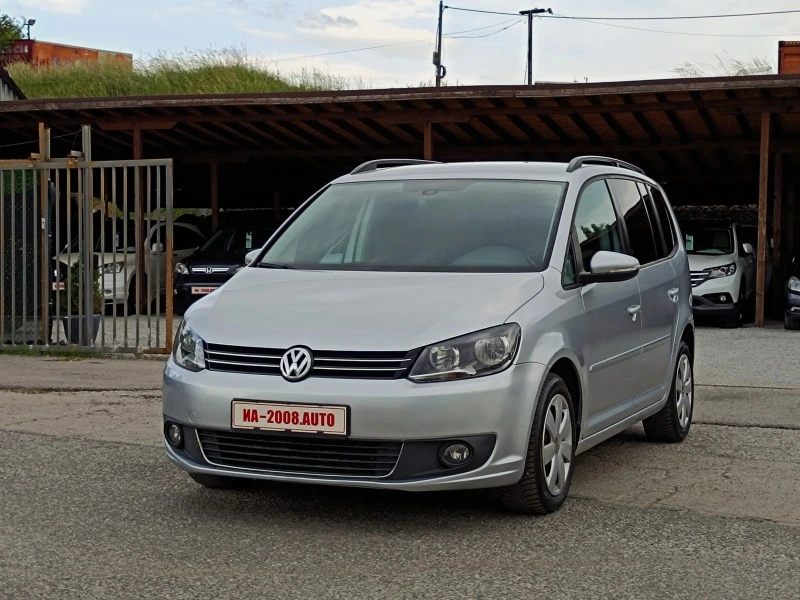 VW Touran 1.6 TDi* 6+ 1* Euro 5* НОВ ВНОС* , снимка 1 - Автомобили и джипове - 46185764