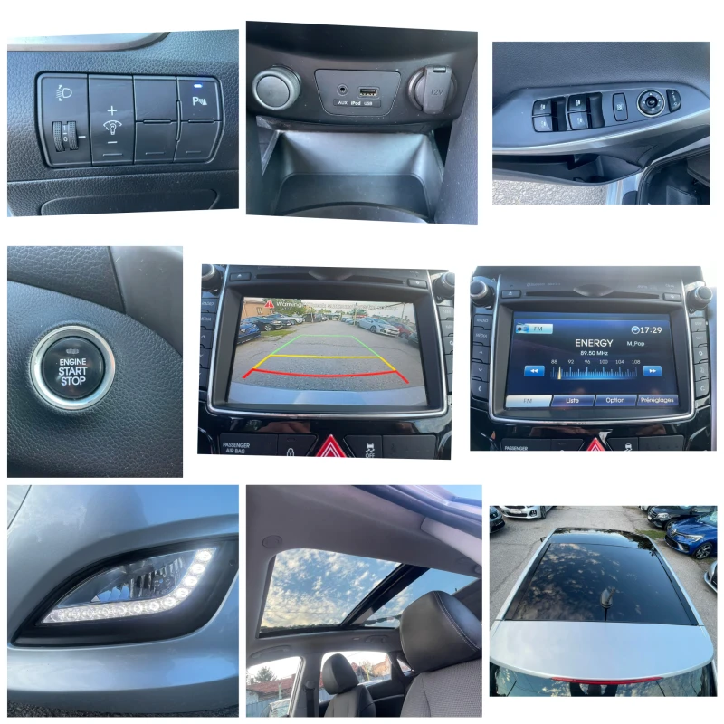 Hyundai I30 1.6CRDi-ПАНОРАМА, НАВИ, КОЖА-ЛИЗИНГ, снимка 16 - Автомобили и джипове - 47420260