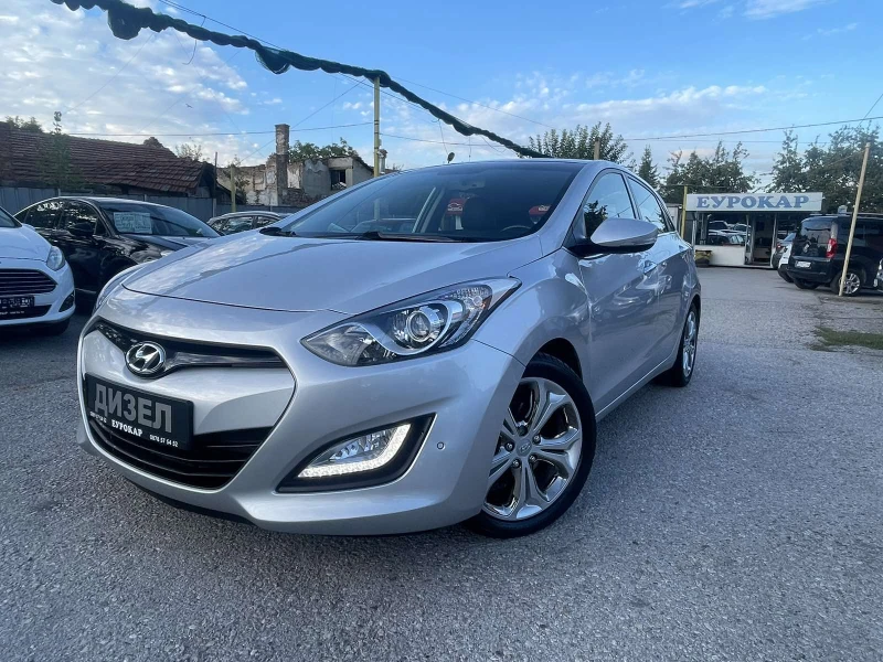 Hyundai I30 1.6CRDi-ПАНОРАМА, НАВИ, КОЖА-ЛИЗИНГ, снимка 1 - Автомобили и джипове - 47420260