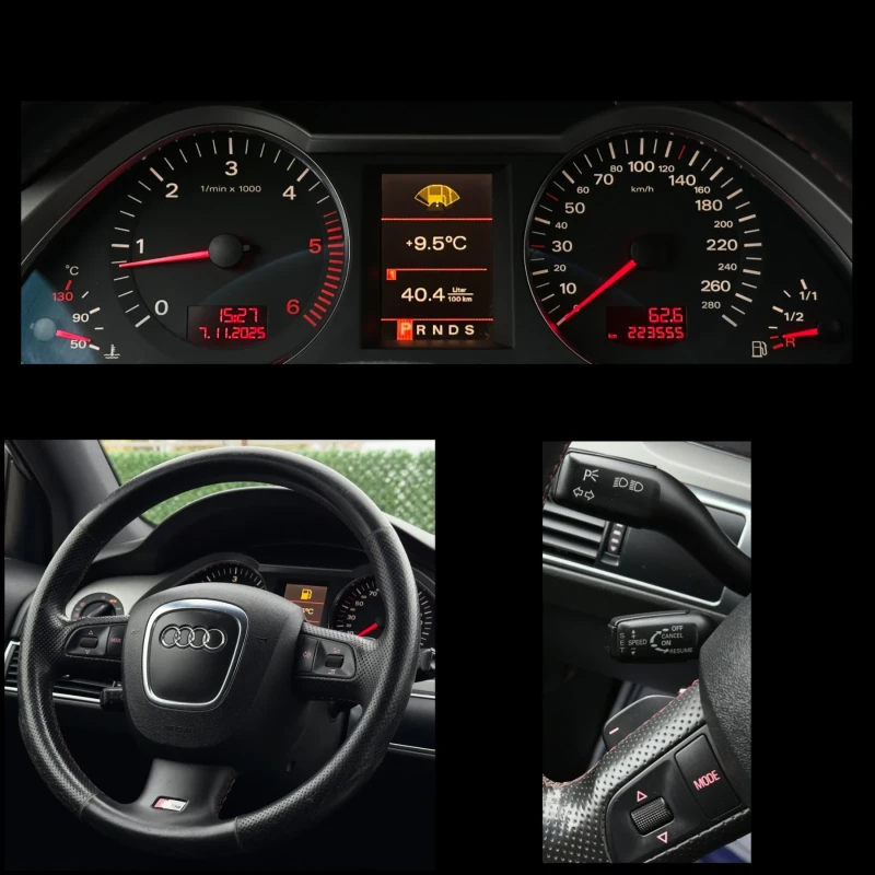 Audi A6 2.7TDi 3xS-LINE, снимка 14 - Автомобили и джипове - 52343773