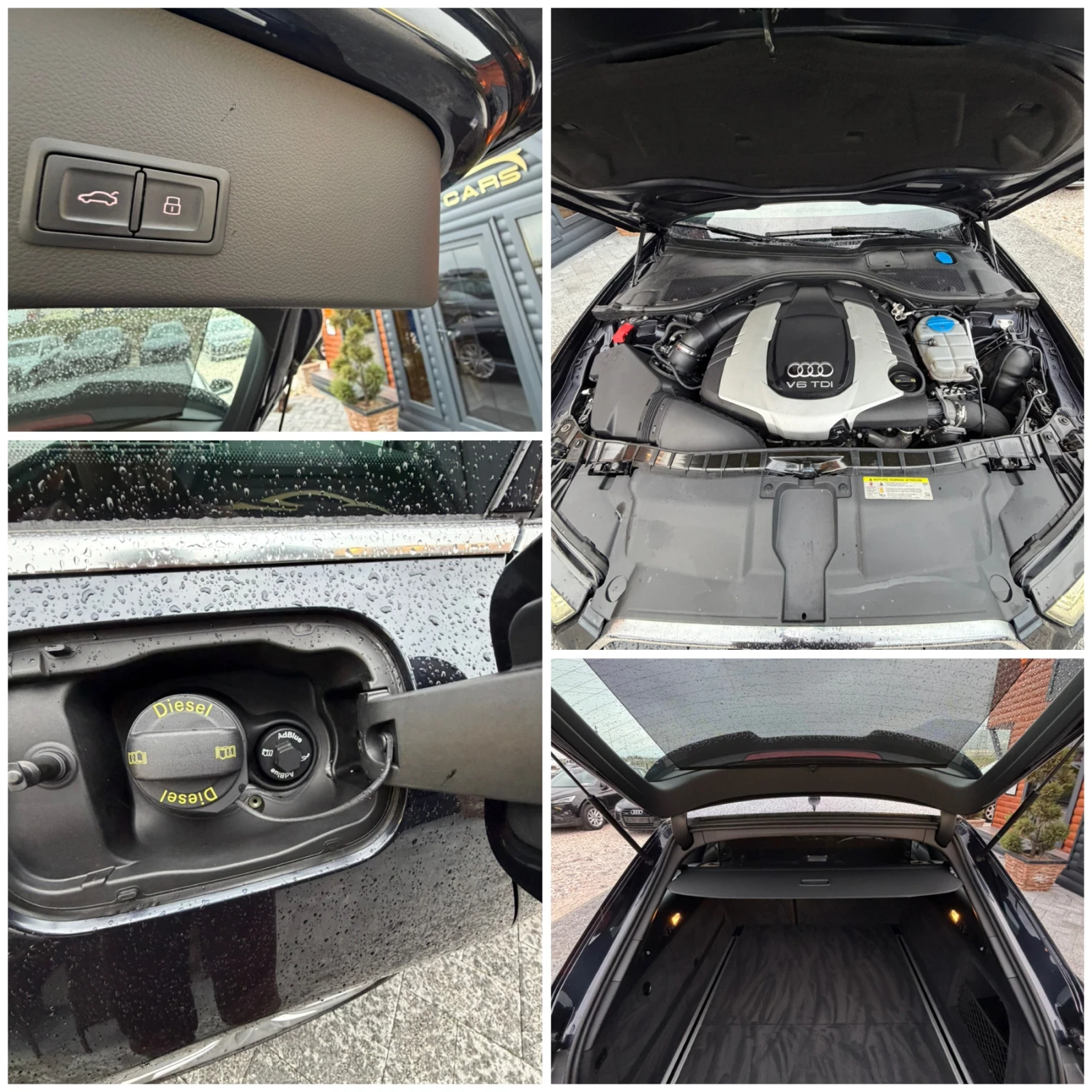 Audi A6 S-line/Bi-turbo/320ps, снимка 14 - Автомобили и джипове - 54157372