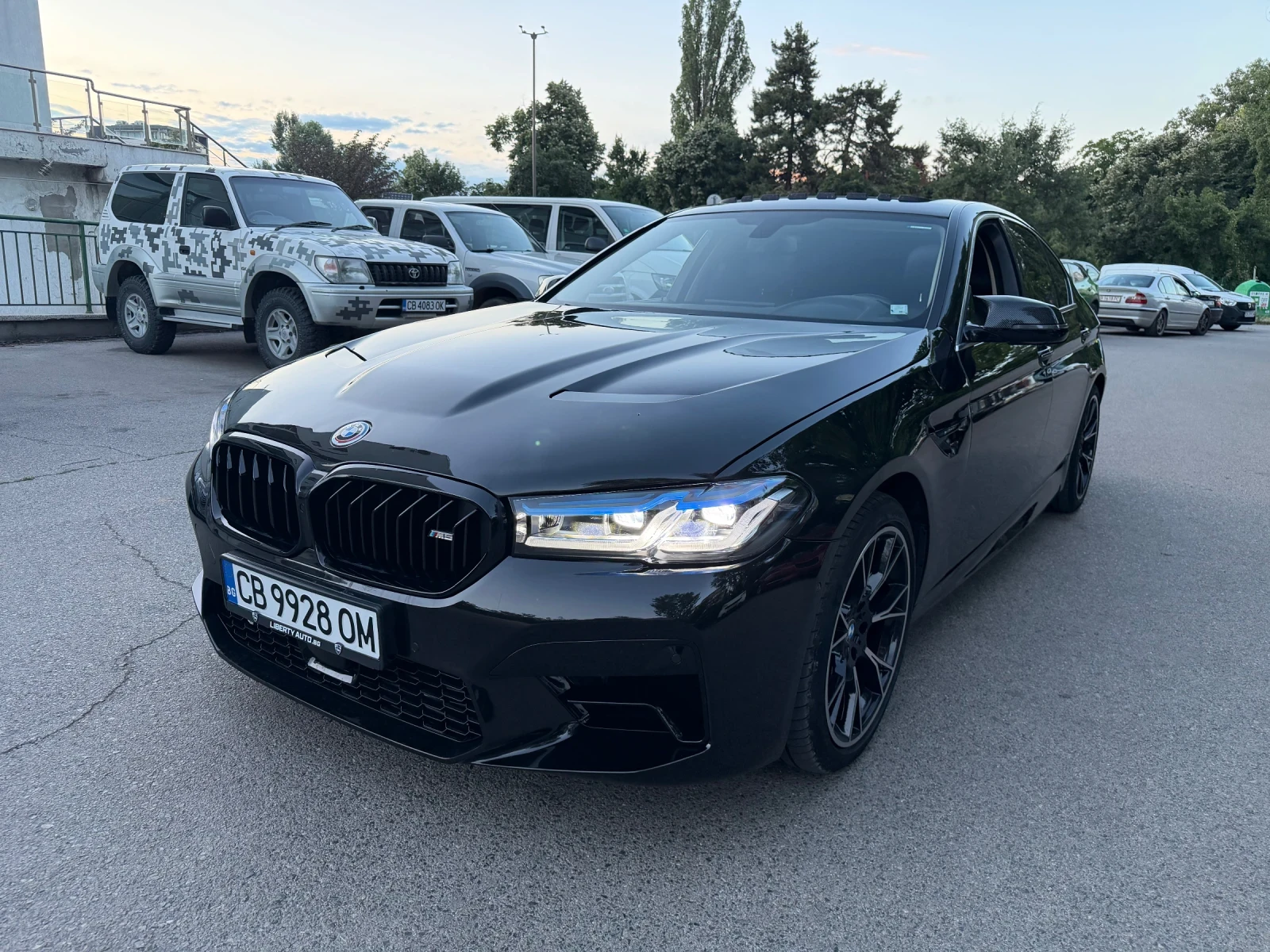 BMW 535 i xDrive F90 M5 CS 2022 Face Keyless