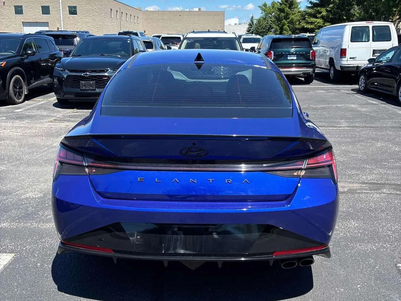 Hyundai Elantra N-LINE / ЦЕНА ДО БГ / АВТОКРЕДИТ , снимка 5 - Автомобили и джипове - 54891272