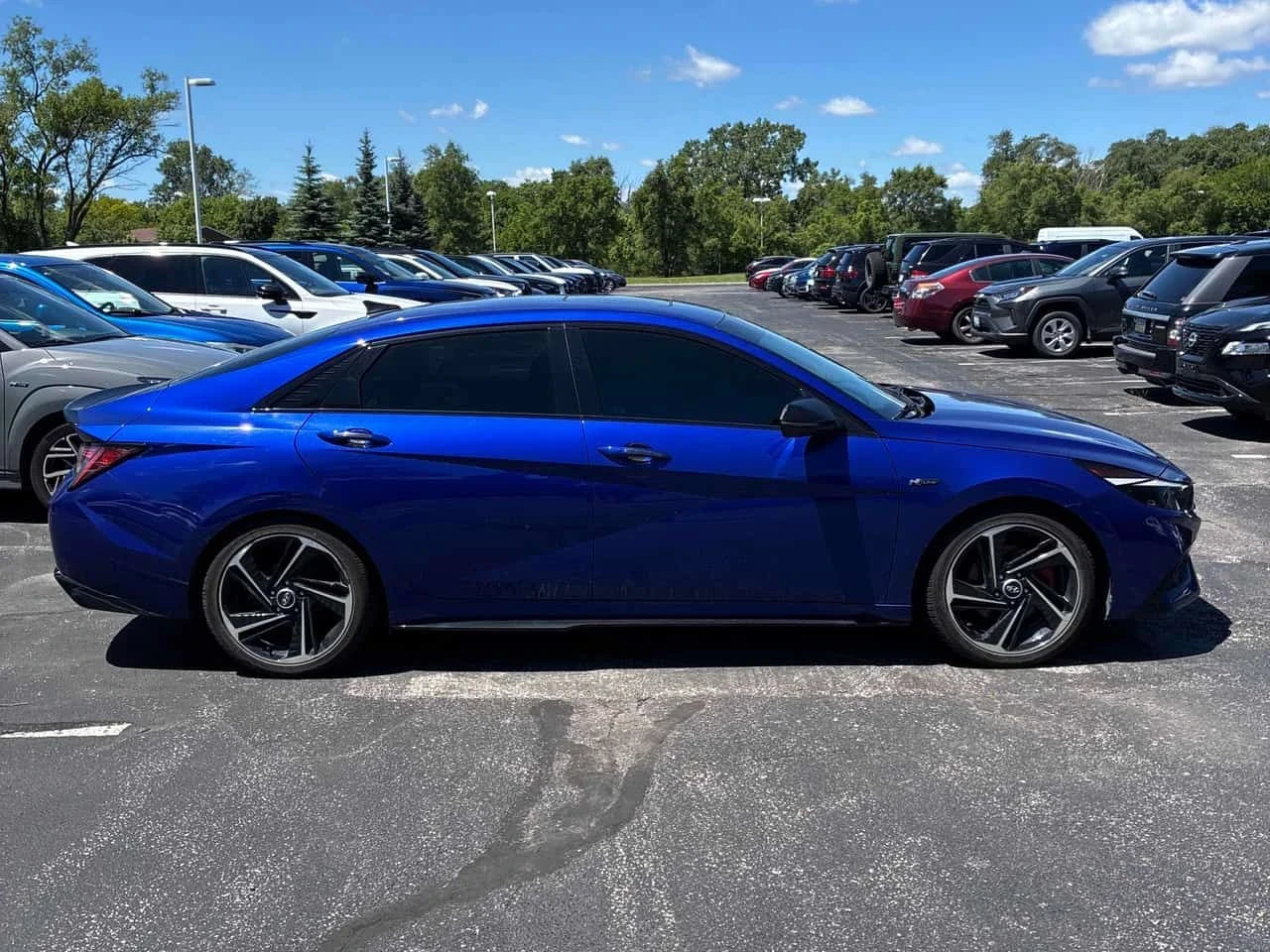 Hyundai Elantra N-LINE / ЦЕНА ДО БГ / АВТОКРЕДИТ , снимка 3 - Автомобили и джипове - 54891272