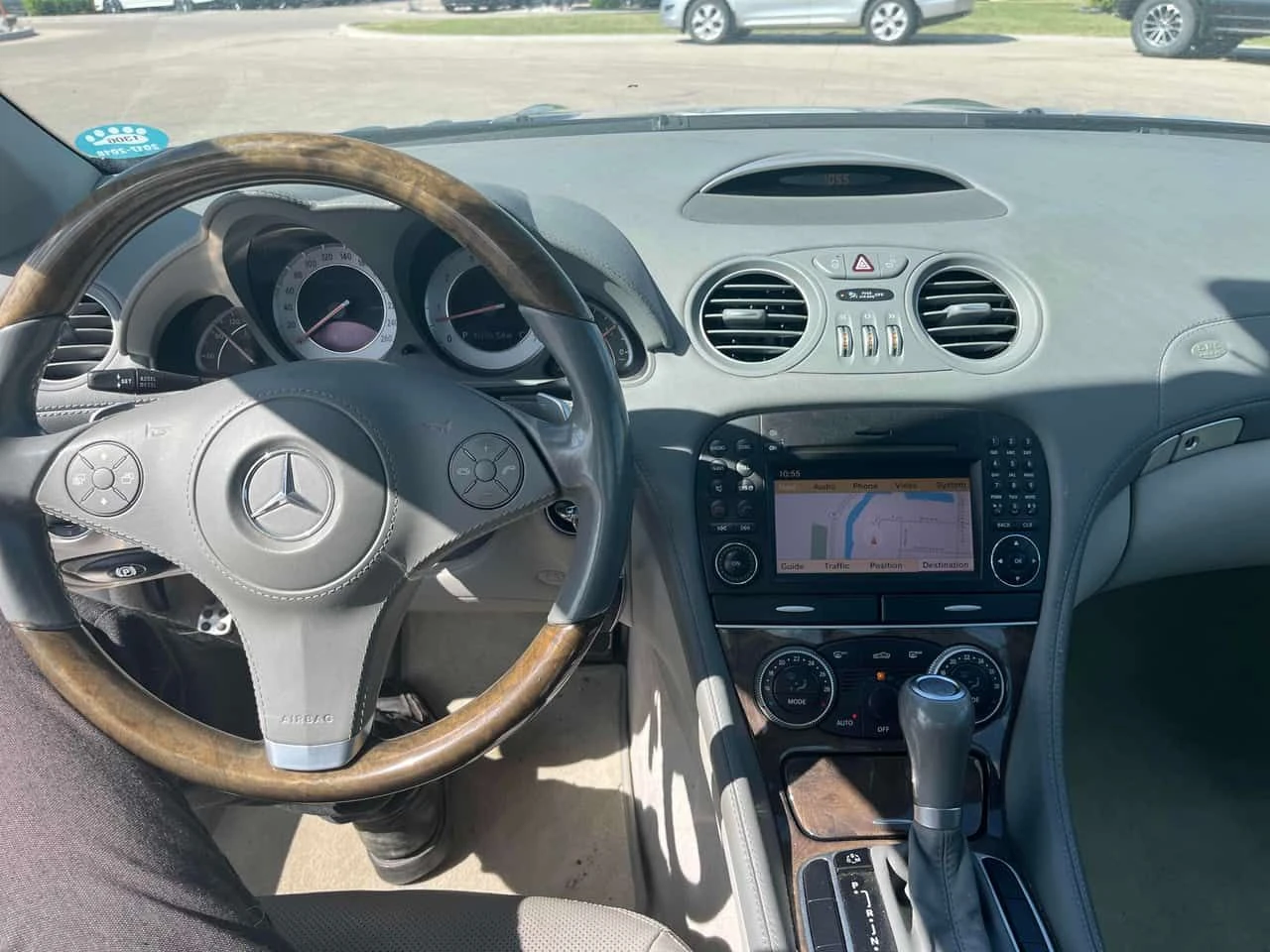 Mercedes-Benz SL 500 550/CARFAX/ПОДГРЕВ/ОБДУХ/ФИНАНСИРАНЕ, снимка 9 - Автомобили и джипове - 55589705