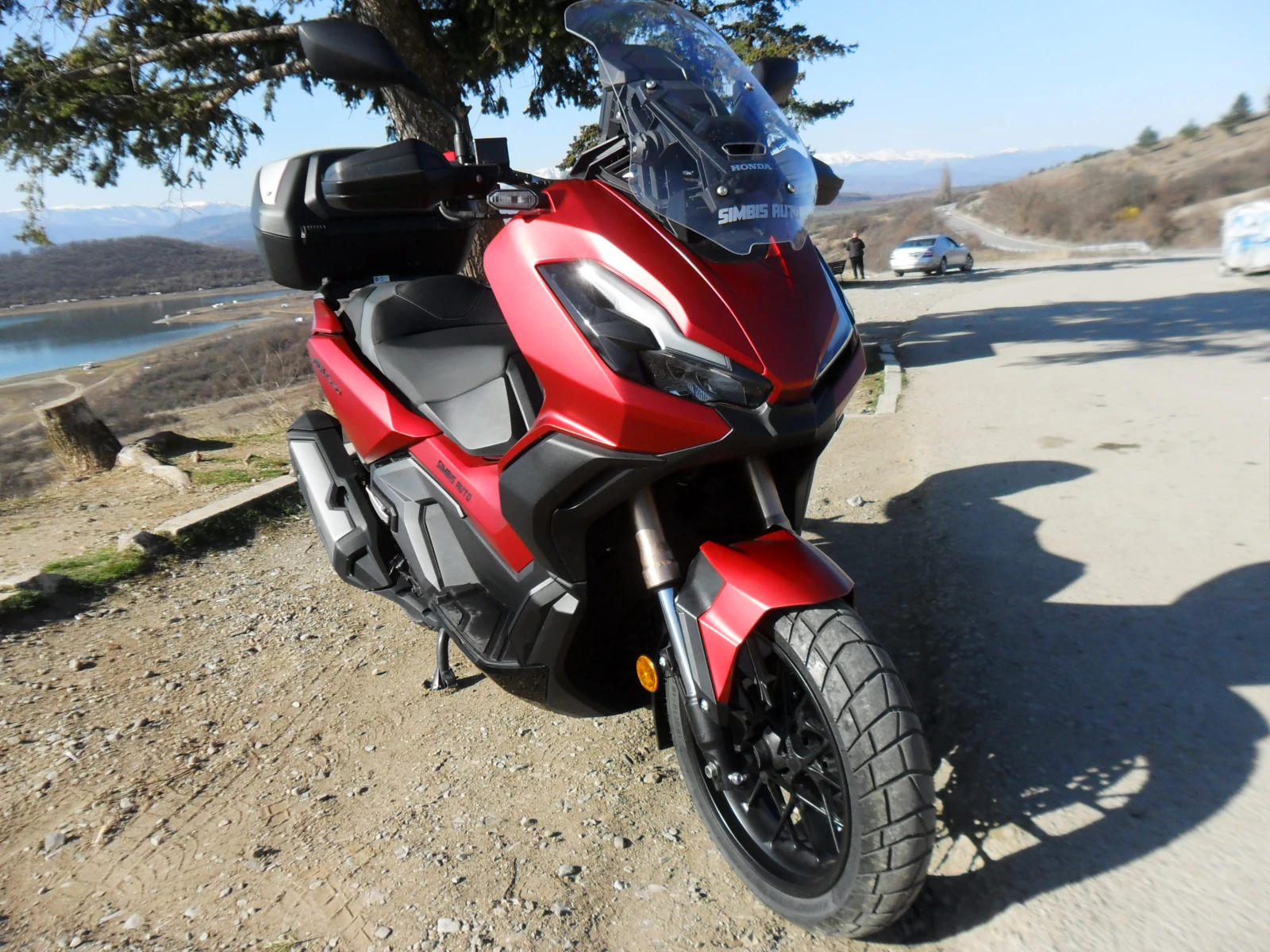 Honda X-ADV 350i- Mat Carnelian Red Metallic