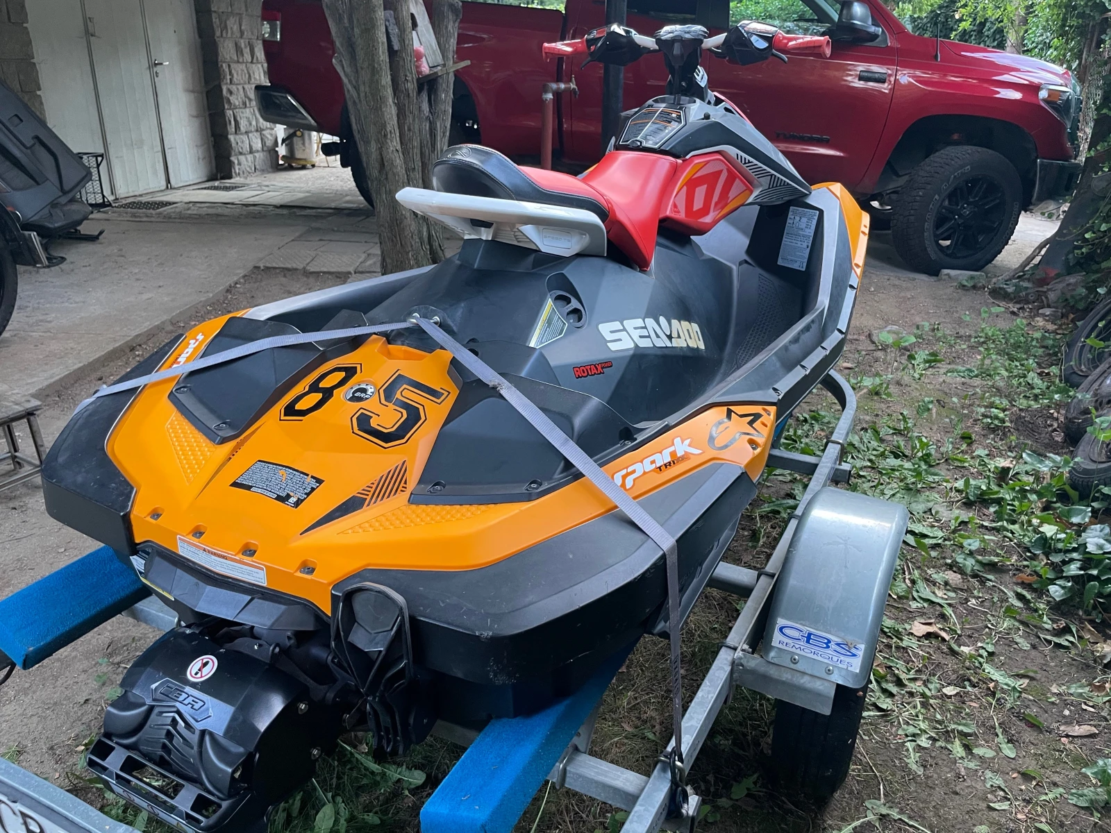 Джет Bombardier Sea Doo SPARK TRIXX, снимка 3 - Воден транспорт - 55333720