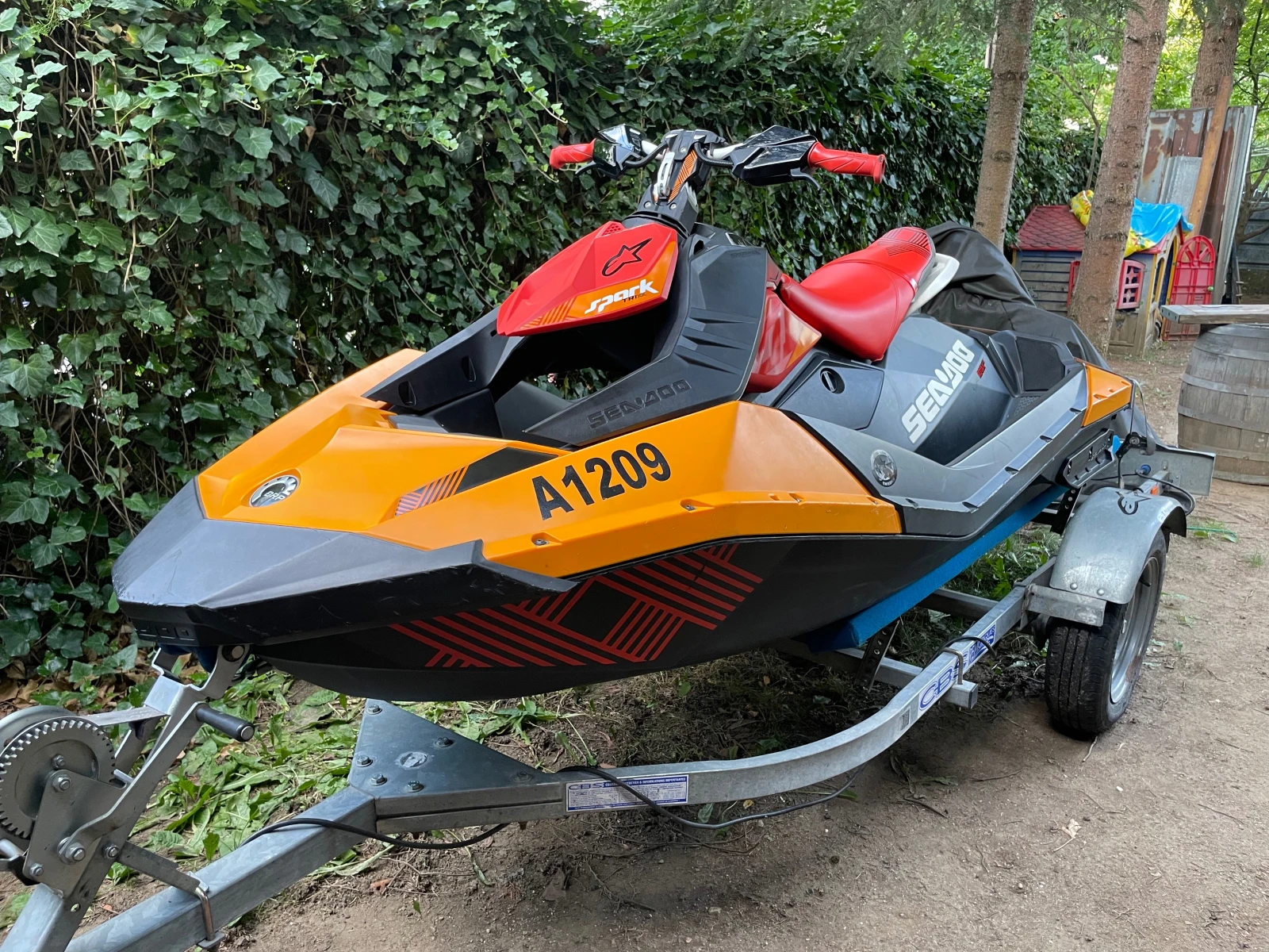Джет Bombardier Sea Doo SPARK TRIXX