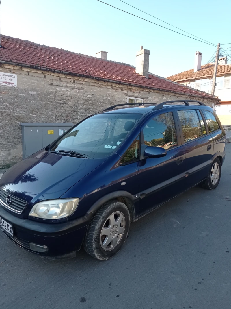 Opel Zafira 1.8, снимка 1 - Автомобили и джипове - 48025204