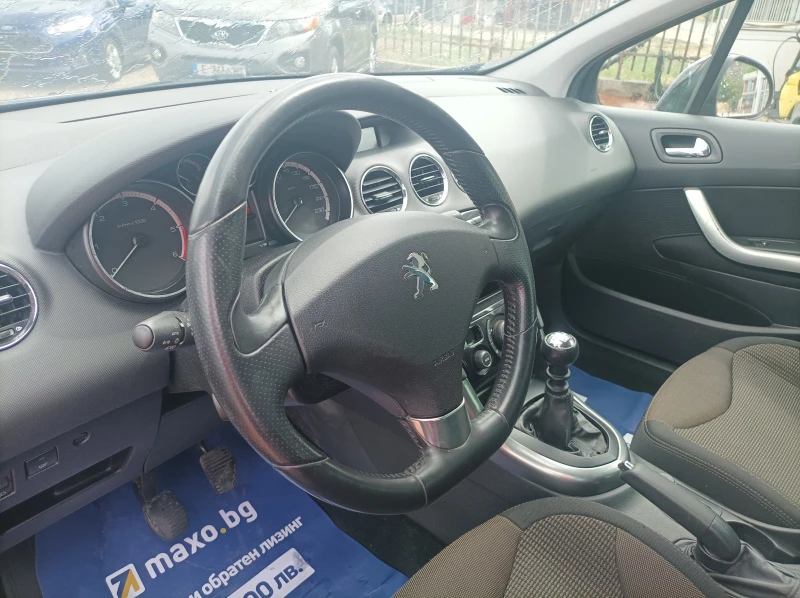 Peugeot 308 1.6HDI-114KC/EURO 5B-ЛИЗИНГ, снимка 12 - Автомобили и джипове - 51378606