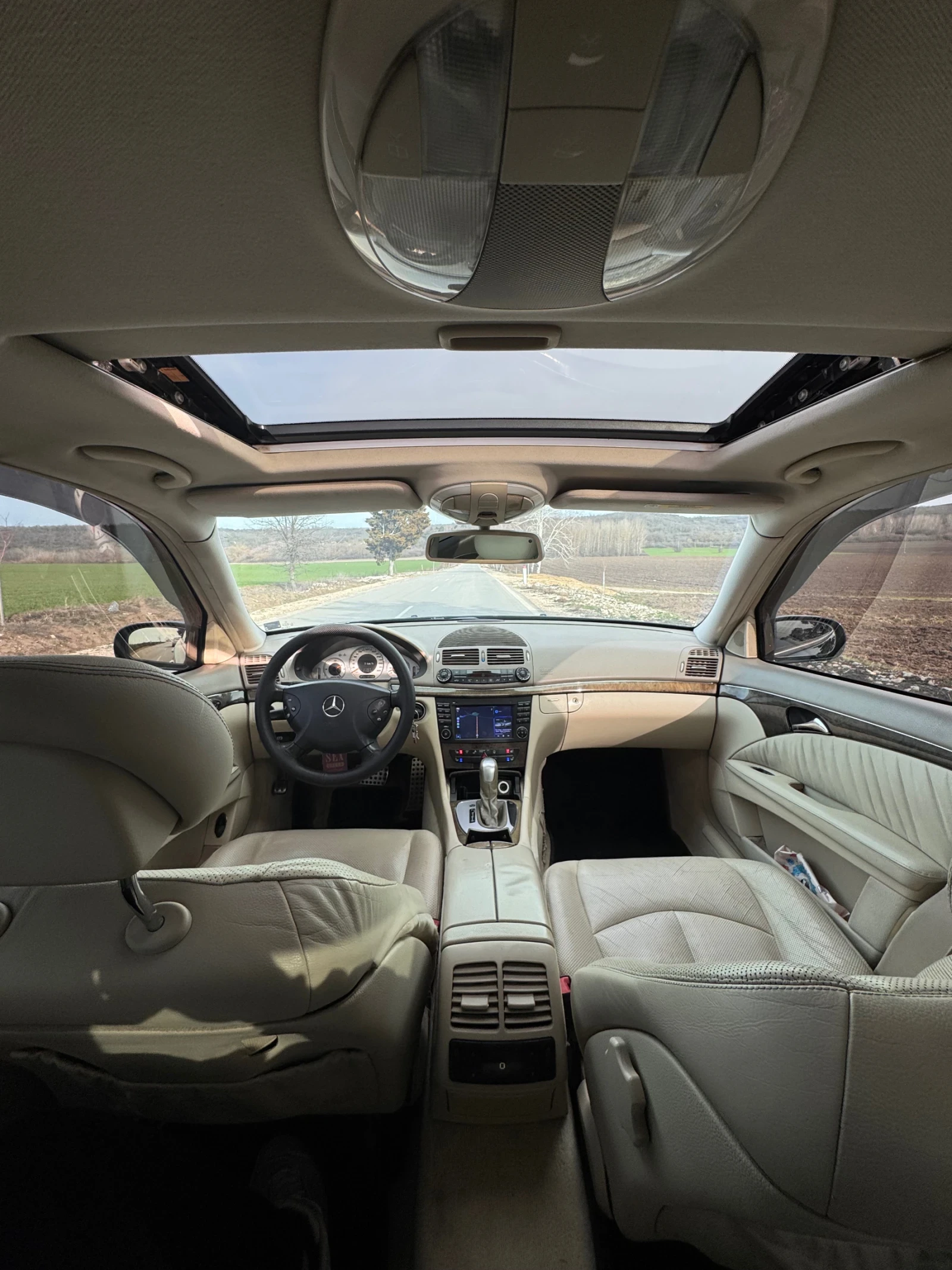 Mercedes-Benz E 500 5.0, 306к.с. Airmatic, Газов инжекцион, снимка 5 - Автомобили и джипове - 53756943