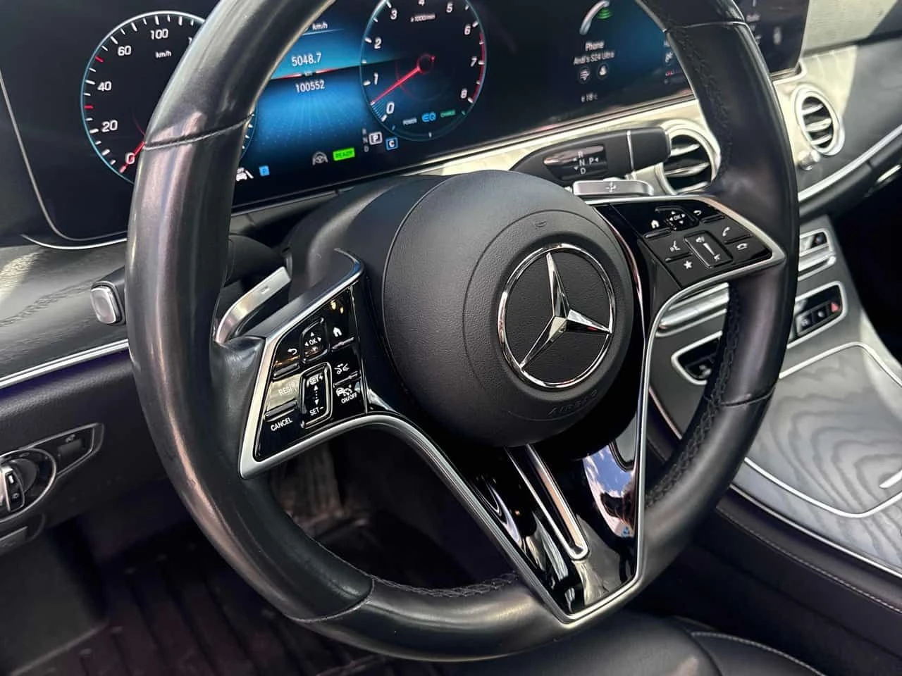 Mercedes-Benz E 450 ДИСТРОНИК * 360 * BURMESTER * PANO * ПОДГРЕВИ, снимка 12 - Автомобили и джипове - 54512908