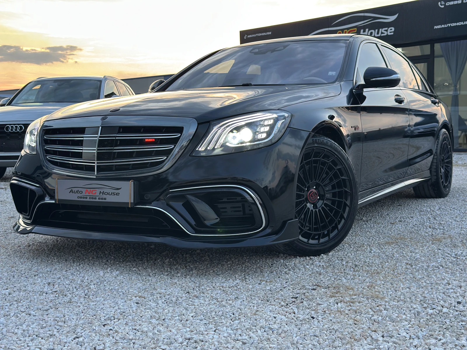 Mercedes-Benz S 500 LONG BRABUS PACK | FACELIFT | TV | CARBON | SHADOW, снимка 8 - Автомобили и джипове - 55069853