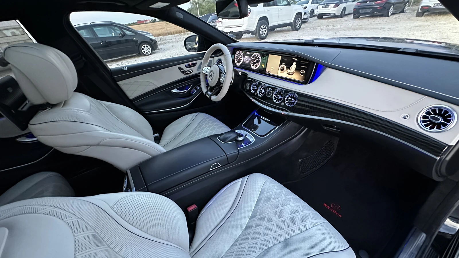 Mercedes-Benz S 500 LONG BRABUS PACK | FACELIFT | TV | CARBON | SHADOW, снимка 15 - Автомобили и джипове - 55069853