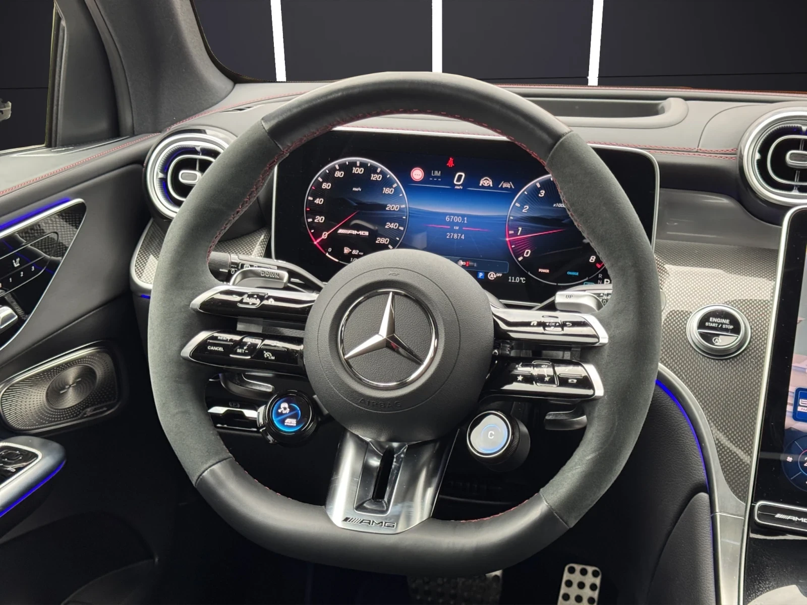 Mercedes-Benz GLC 43 AMG 4M* BURM* PANO* HEAD UP* KEYLESS* EXCLUSIVE | Mobile.bg   10