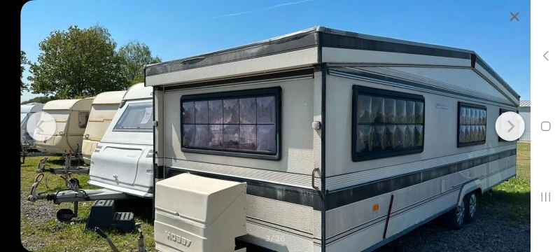 Каравана Hobby Land Haus, снимка 3 - Каравани и кемпери - 53296092