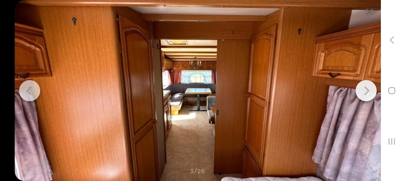 Каравана Hobby Land Haus, снимка 8 - Каравани и кемпери - 53296092