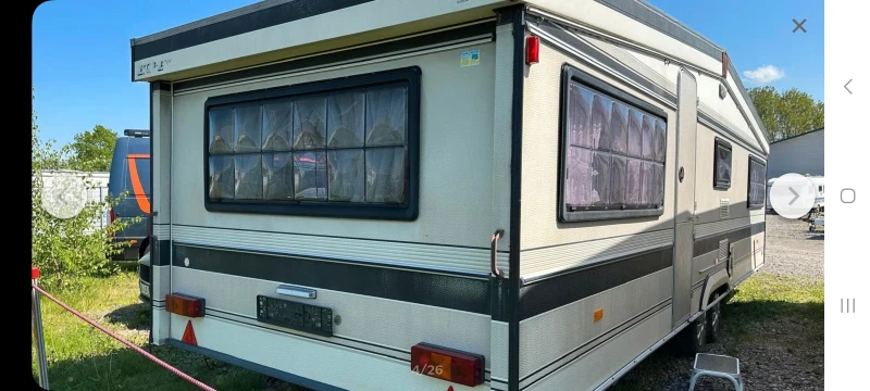 Каравана Hobby Land Haus, снимка 4 - Каравани и кемпери - 53296092