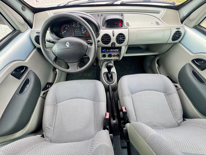 Renault Kangoo 1.4 АВТОМАТ БГ РЕГИСТРАЦИЯ НАПЪЛНО ОБСЛУЖЕН, снимка 9 - Автомобили и джипове - 53008402