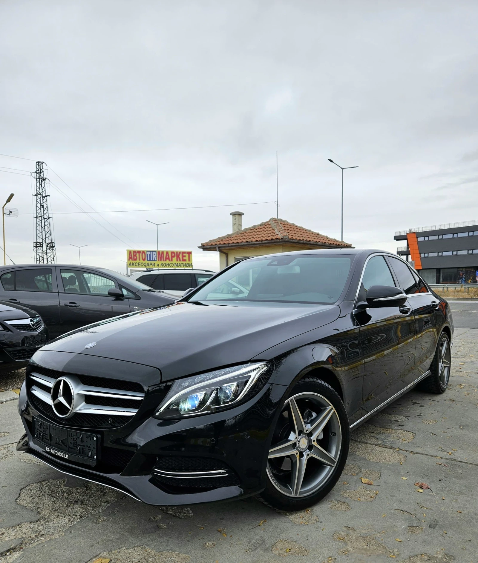 Mercedes-Benz C 200 Business AMG 2.0i 7G F1 119.000 км Евро6 - [1] 