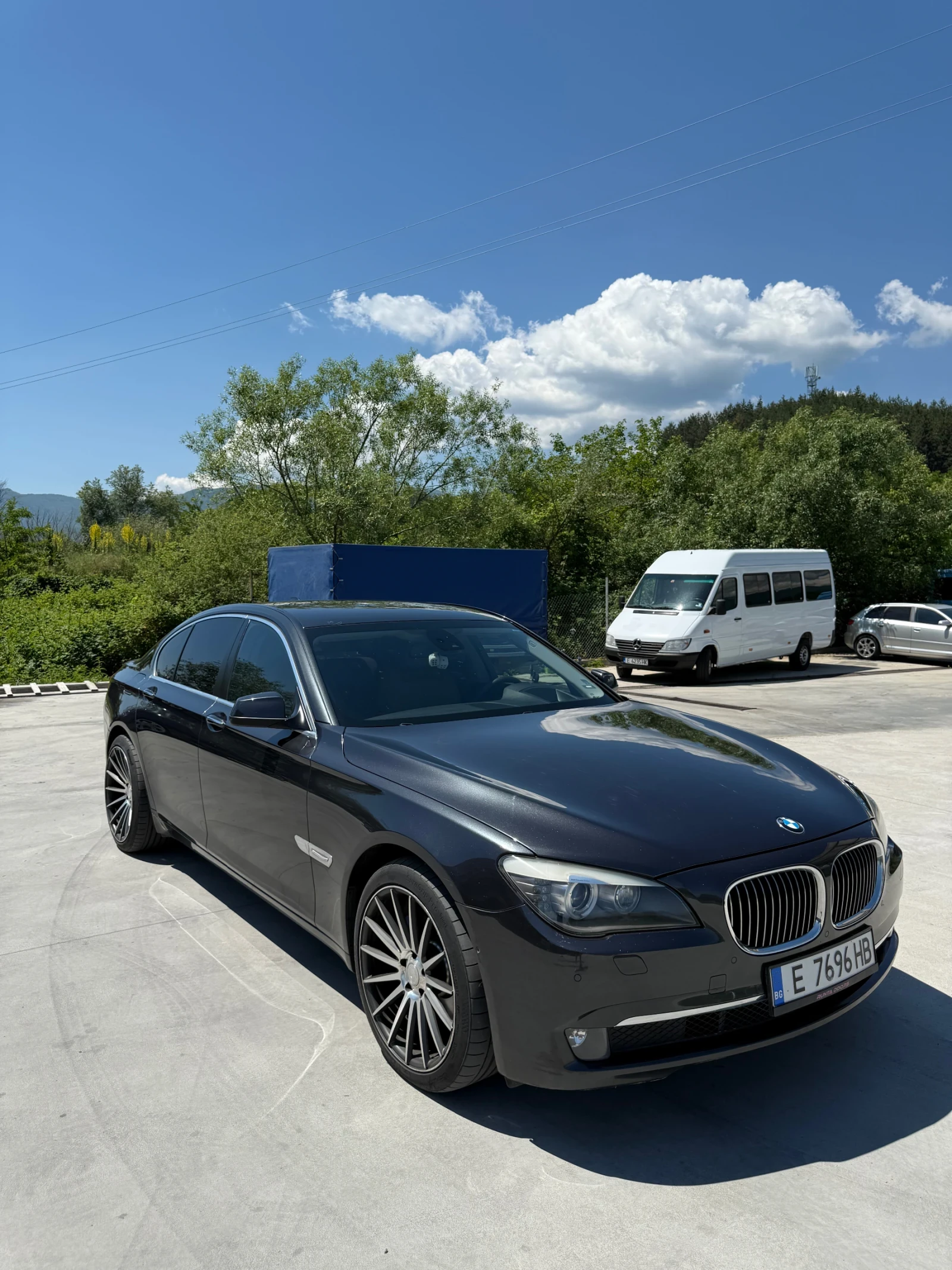 BMW 740 Подгрев* Обдухване* Вакум* ХЕД ЪП* обслужен мотор - изображение 8