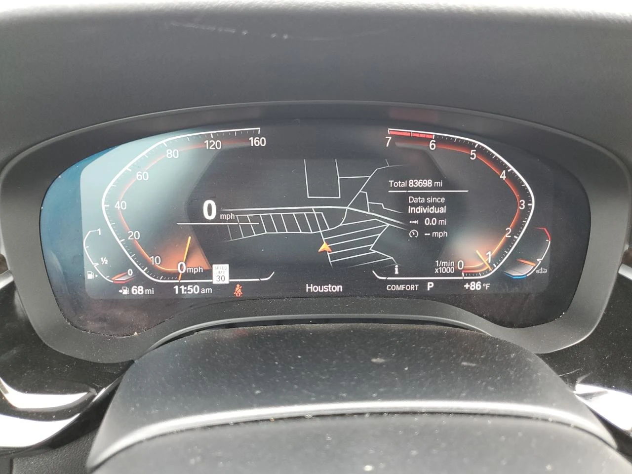 BMW 530 /HEAD UP/HARMANKARDON/DISTRONIC/AMBI/КАМЕРА360 - изображение 9