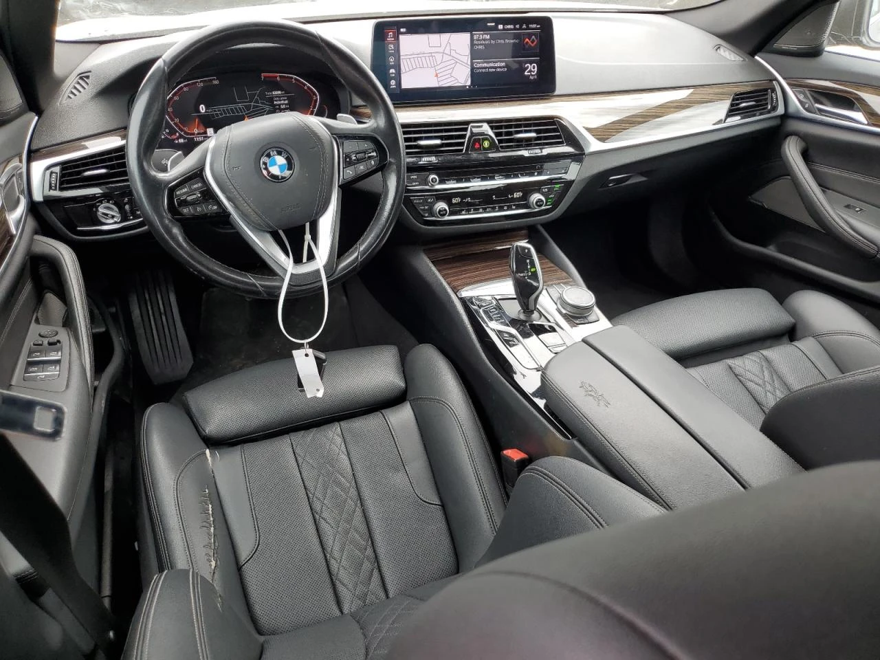 BMW 530 /HEAD UP/HARMANKARDON/DISTRONIC/AMBI/КАМЕРА360 - изображение 8