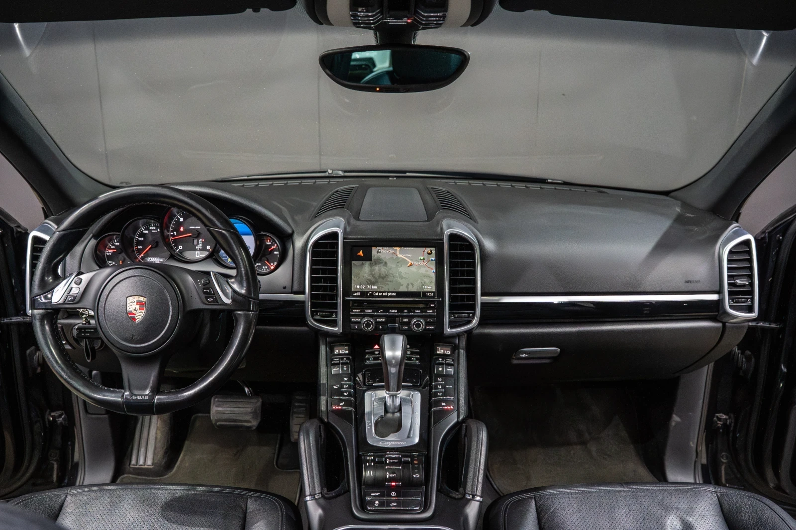 Porsche Cayenne 3.0 D / PANORAMA / MAXTON / LED / F1 / AIR SPORT  | Mobile.bg � ����������� 9