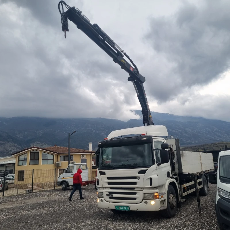 Scania P 340 Нов Внос Hiab 111, снимка 9 - Камиони - 52748382