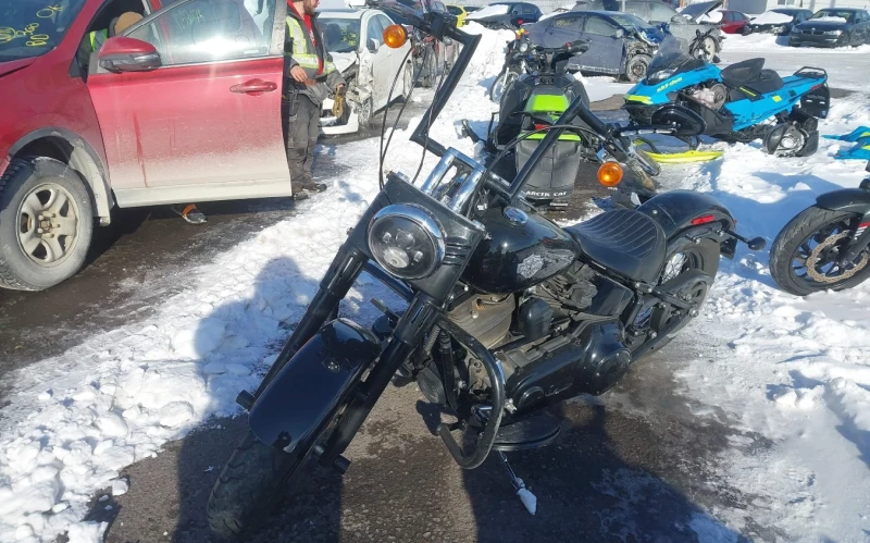 Harley-Davidson Softail FLS softail slim 103ci, снимка 5 - Мотоциклети и мототехника - 52165641