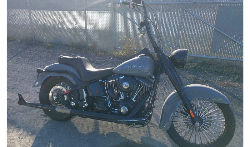 Harley-Davidson Softail Fat boy Chicano styled six speed, снимка 8 - Мотоциклети и мототехника - 52165641