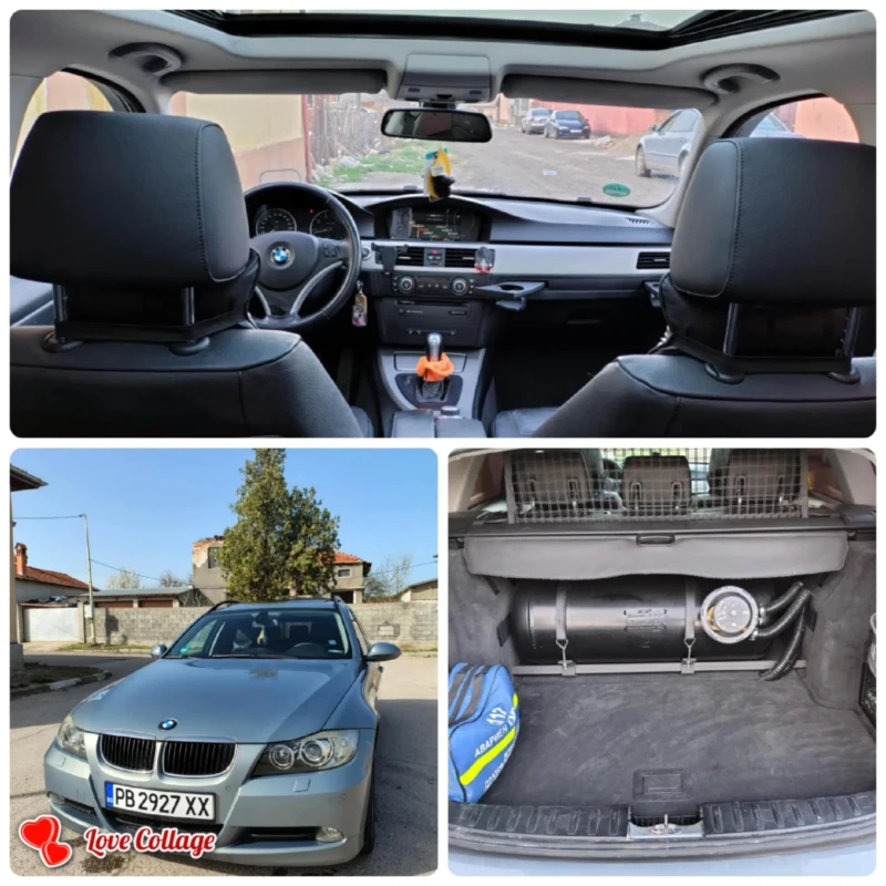 BMW 320 Нави, автопилот, кожа, газ, снимка 14 - Автомобили и джипове - 49520383