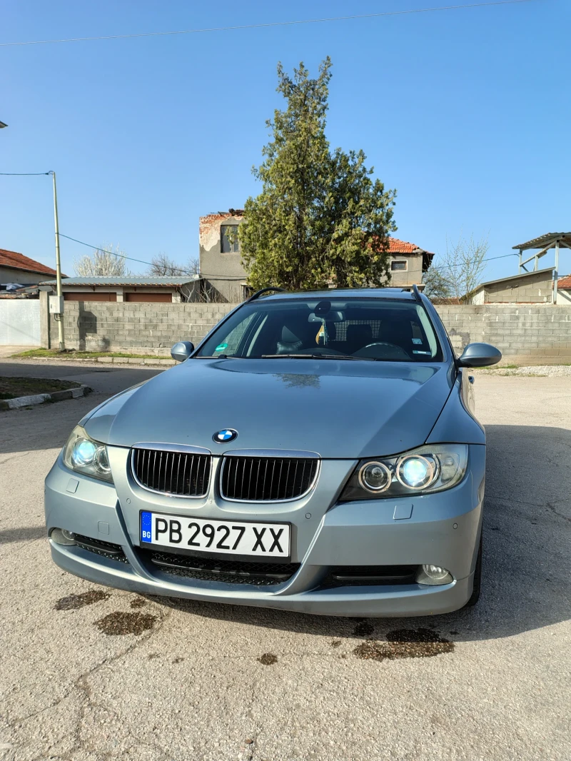 BMW 320 Нави, автопилот, кожа, газ, снимка 1 - Автомобили и джипове - 49520383