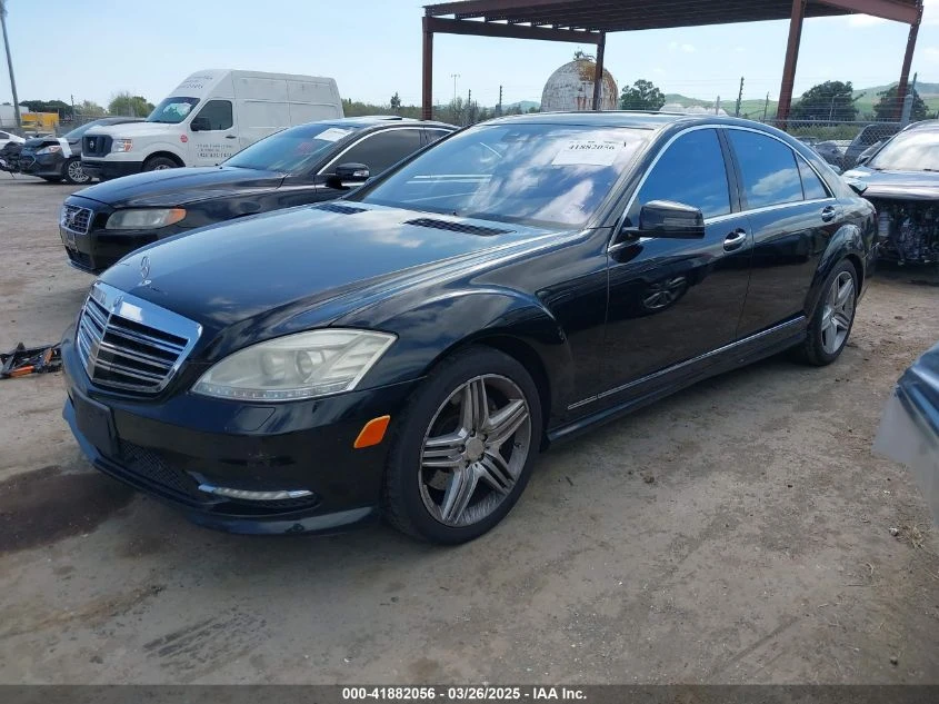 Mercedes-Benz S 550 4.6L V-8 DI, DOHC, VVT, TURBO, 429HP Rear Wheel Dr - изображение 2