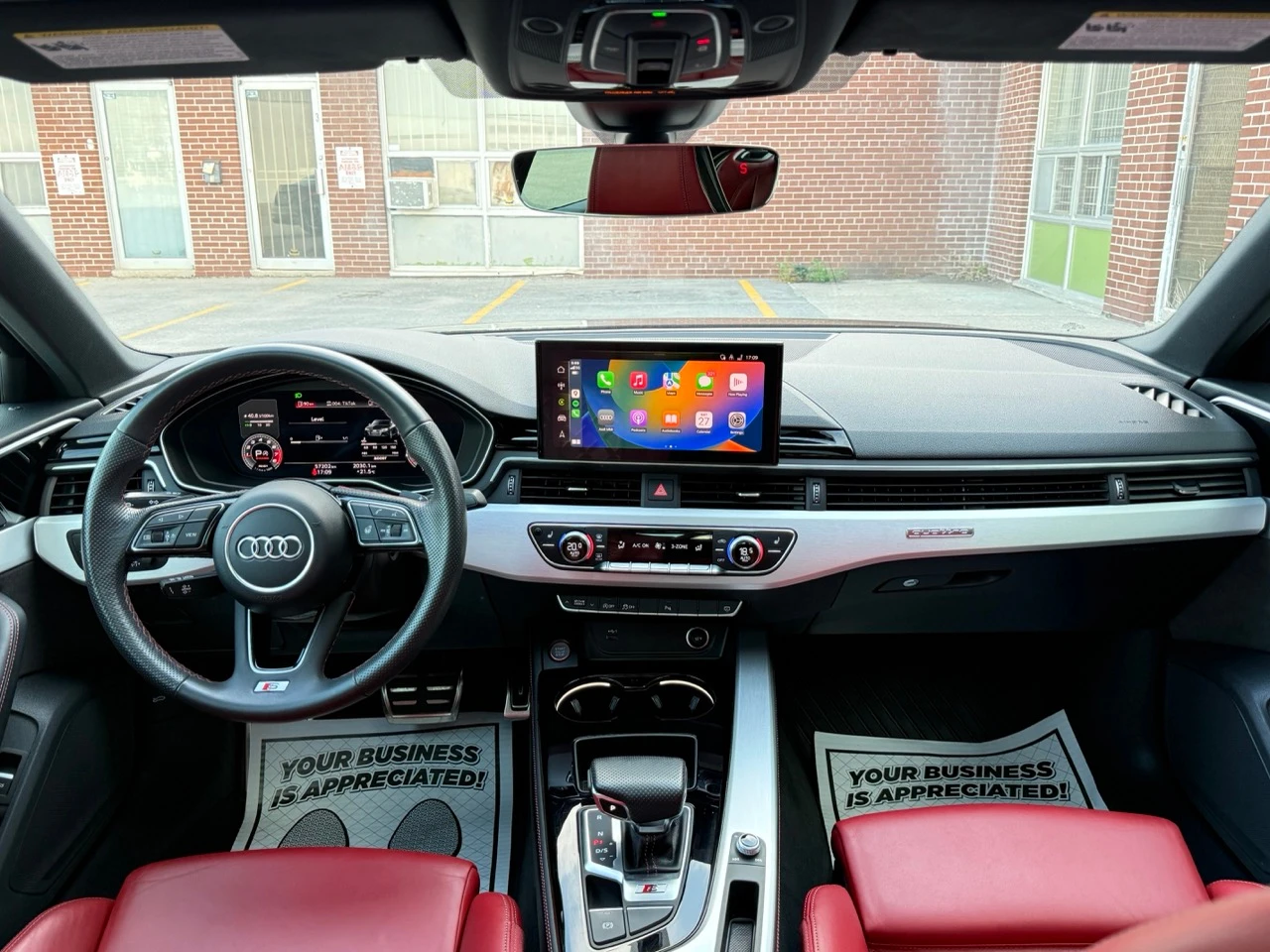 Audi S5 Progressiv/Red Interior/Carfax, снимка 8 - Автомобили и джипове - 54429970