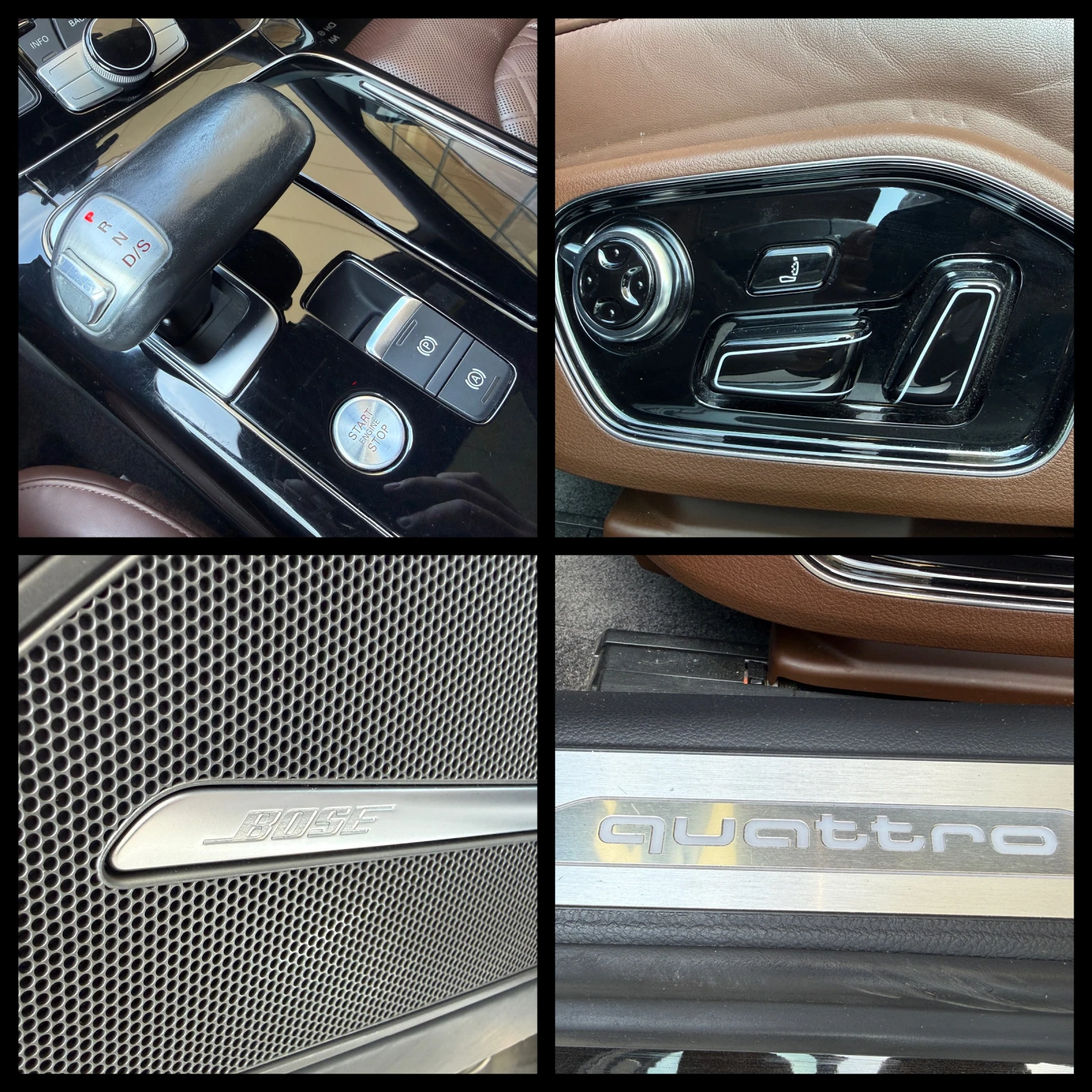 Audi A8 6 МЕСЕЦА ГАРАНЦИЯ/4.2TDI 385к.с. Matrix, снимка 13 - Автомобили и джипове - 55188518