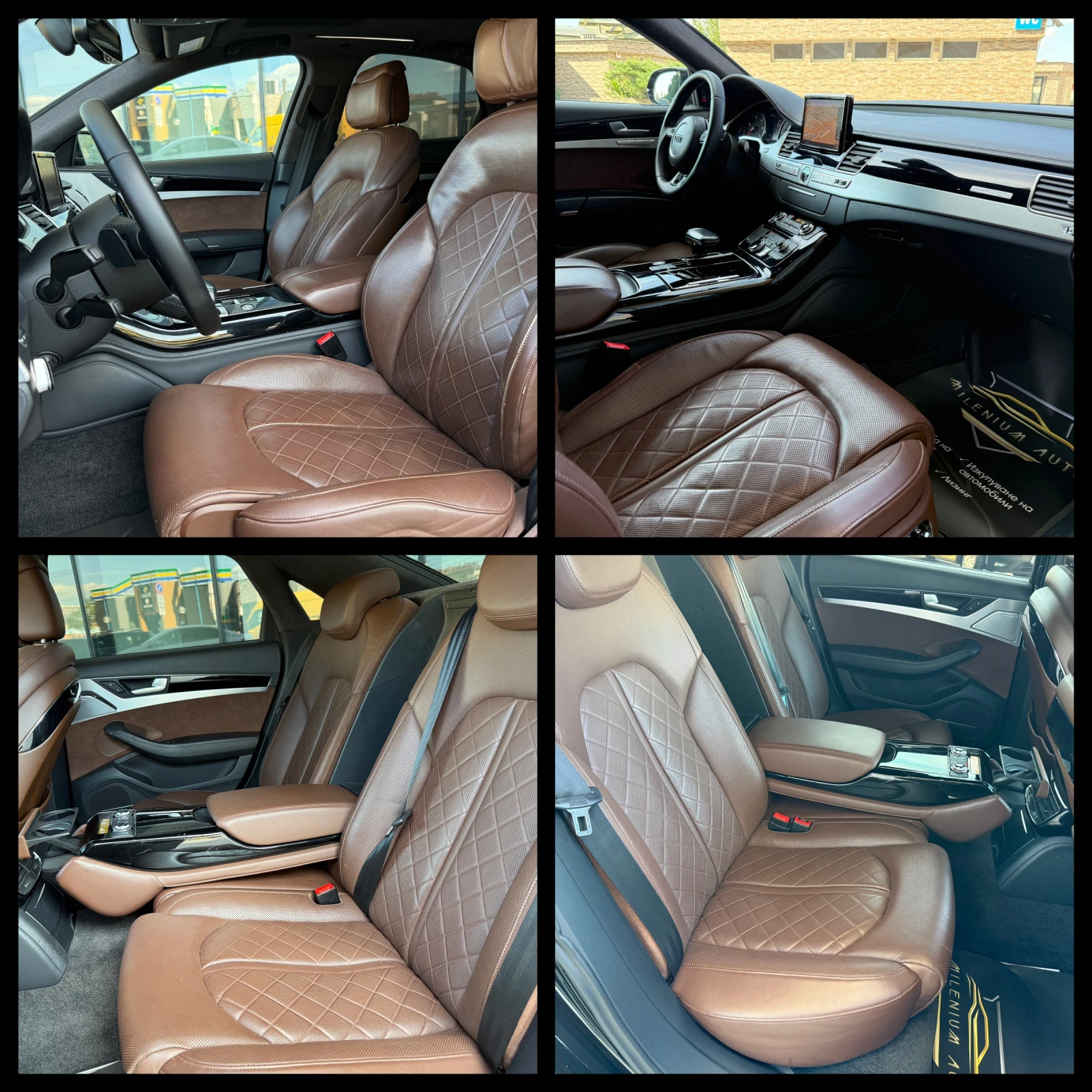 Audi A8 6 МЕСЕЦА ГАРАНЦИЯ/4.2TDI 385к.с. Matrix, снимка 10 - Автомобили и джипове - 55188518