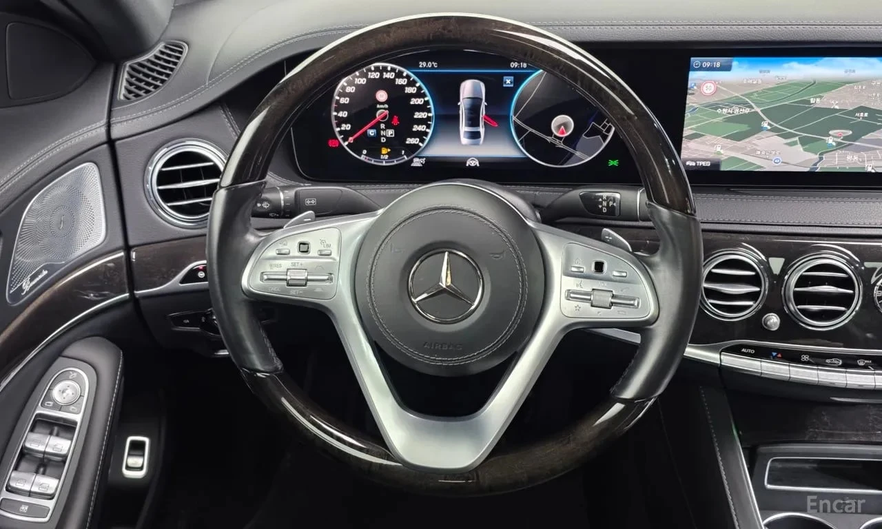 Mercedes-Benz S 400 LONG 4MATIC /ОБДУХВАНЕ/ПАНОРАМА/ДИСТРОНИК/360, снимка 12 - Автомобили и джипове - 55940872