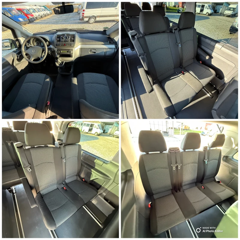 Mercedes-Benz Vito 113CDi-ExtraLong-9-Местен-КЛИМАТИК, снимка 10 - Бусове и автобуси - 52423356
