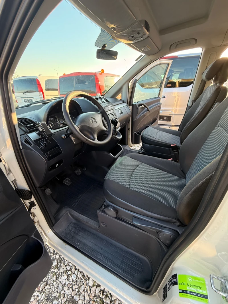 Mercedes-Benz Vito 113CDi-ExtraLong-9-Местен-КЛИМАТИК, снимка 12 - Бусове и автобуси - 52423356